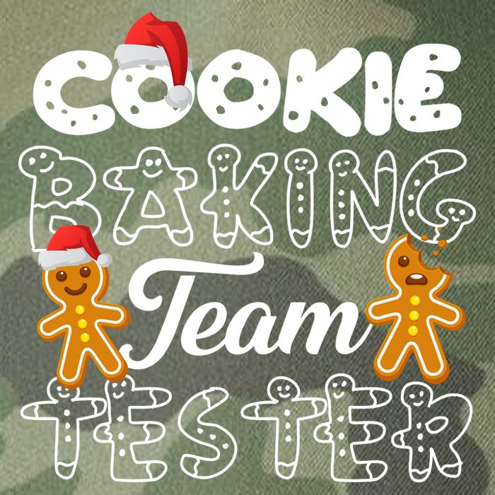 Cookie Baking Team Tester Gingerbread Christmas Legacy Tie Dye Trucker Hat