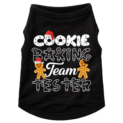 Cookie Baking Team Tester Gingerbread Christmas Doggie Tank