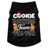 Cookie Baking Team Tester Gingerbread Christmas Doggie Tank