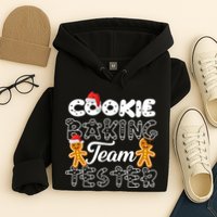 Cookie Baking Team Tester Gingerbread Christmas Hoodie