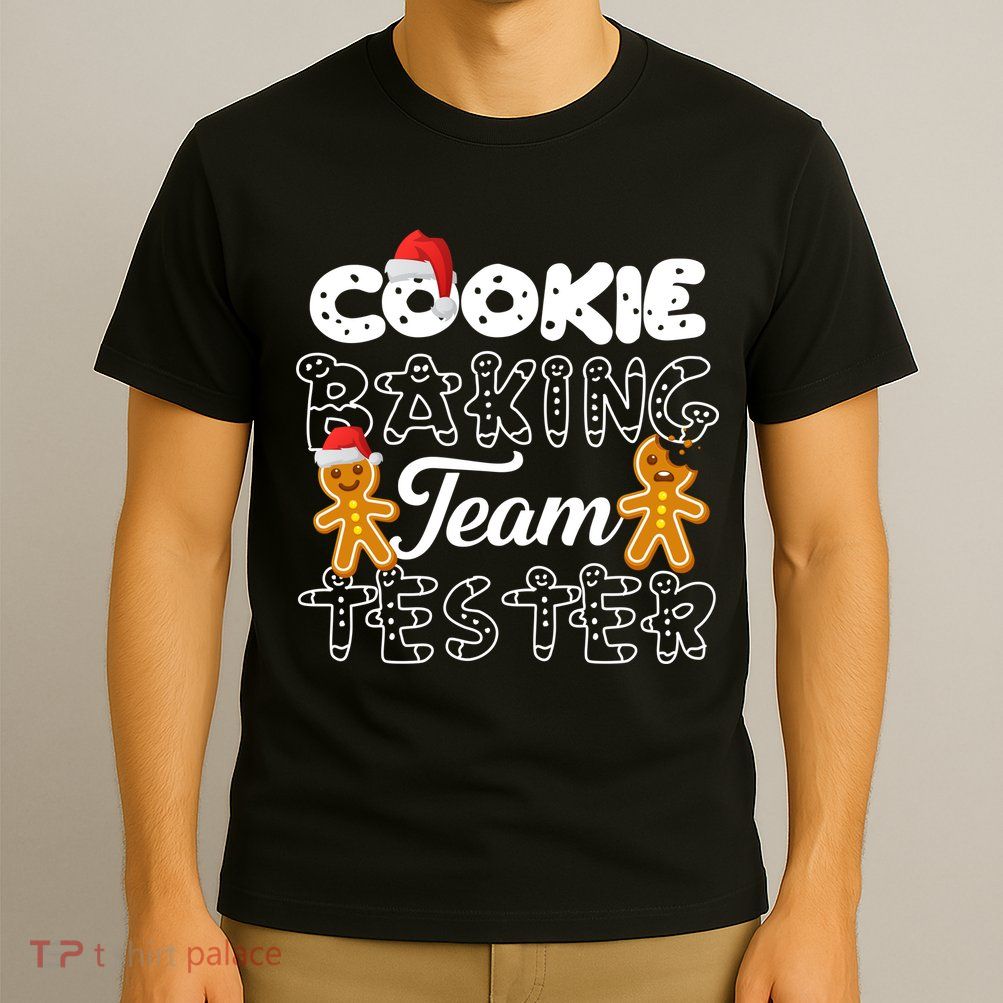 Cookie Baking Team Tester Gingerbread Christmas T-Shirt