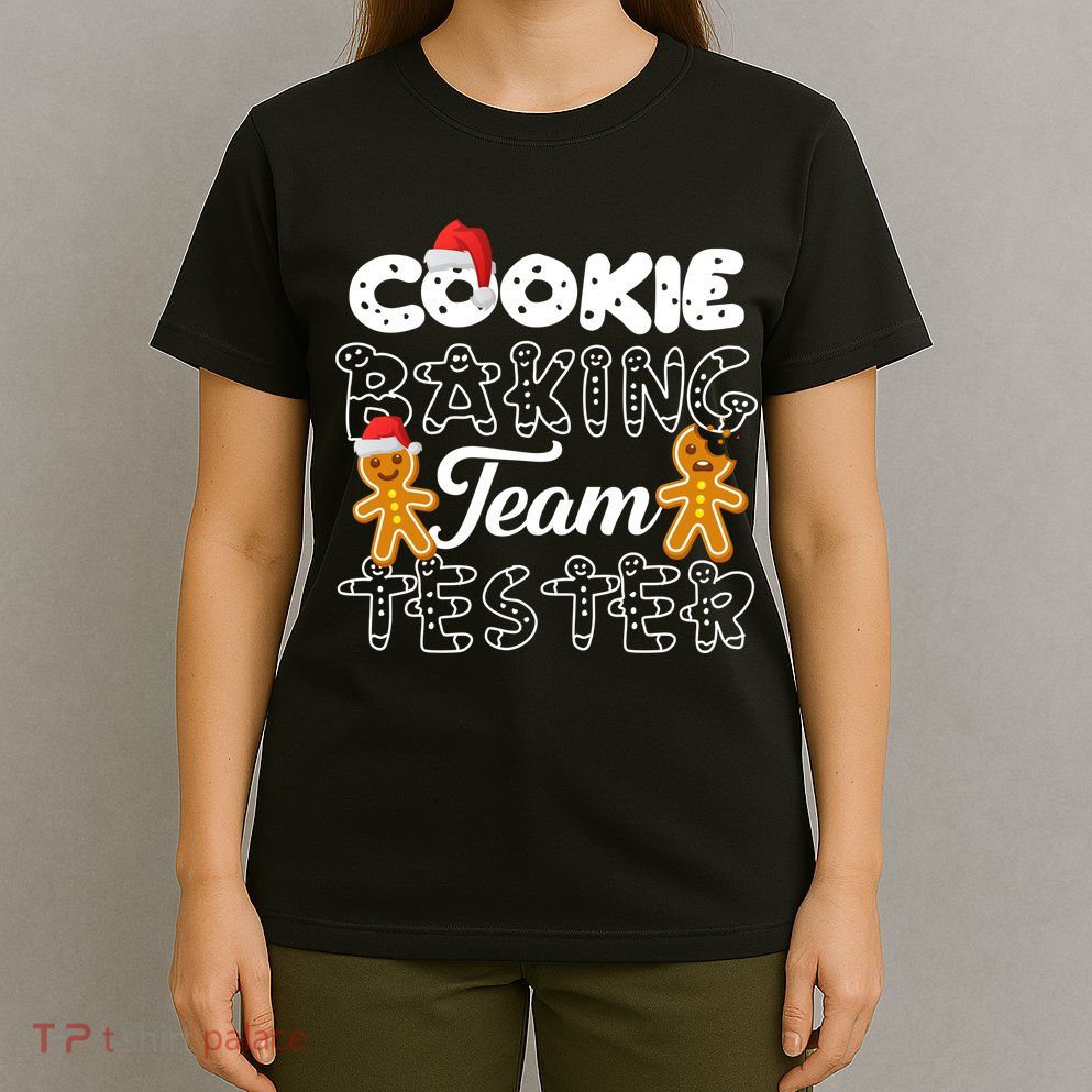 Cookie Baking Team Tester Gingerbread Christmas T-Shirt