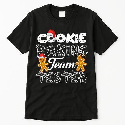 Cookie Baking Team Tester Gingerbread Christmas Tall T-Shirt