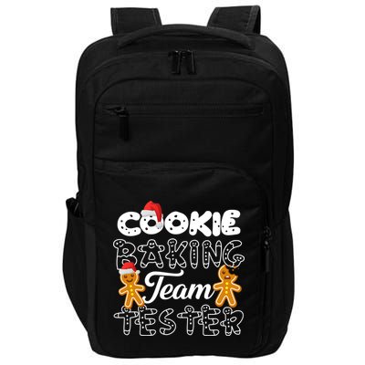 Cookie Baking Team Tester Gingerbread Christmas Impact Tech Backpack