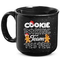 Cookie Baking Team Tester Gingerbread Christmas 15oz Campfire Ceramic Mug