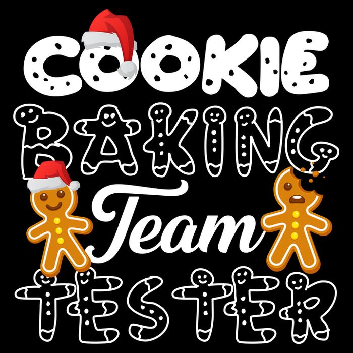 Cookie Baking Team Tester Gingerbread Christmas 16 in Basic Backpack