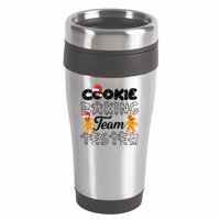 Cookie Baking Team Tester Gingerbread Christmas 16oz Travel Tumbler