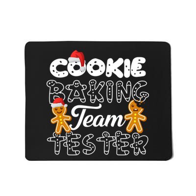 Cookie Baking Team Tester Gingerbread Christmas Mousepad