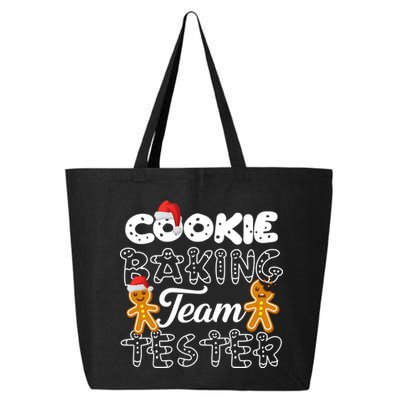 Cookie Baking Team Tester Gingerbread Christmas 25L Jumbo Tote