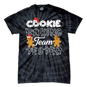 Cookie Baking Team Tester Gingerbread Christmas Tie-Dye T-Shirt