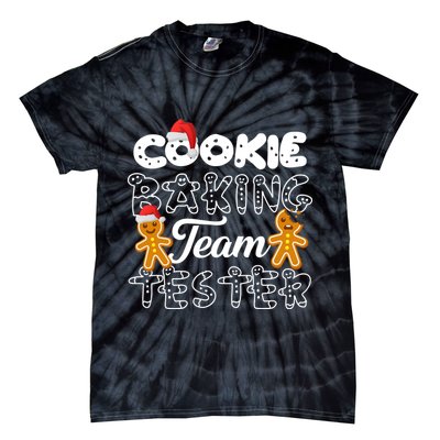 Cookie Baking Team Tester Gingerbread Christmas Tie-Dye T-Shirt