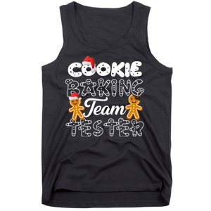 Cookie Baking Team Tester Gingerbread Christmas Tank Top