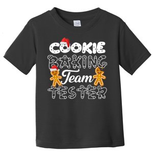 Cookie Baking Team Tester Gingerbread Christmas Toddler T-Shirt