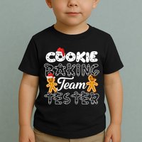 Cookie Baking Team Tester Gingerbread Christmas Toddler T-Shirt