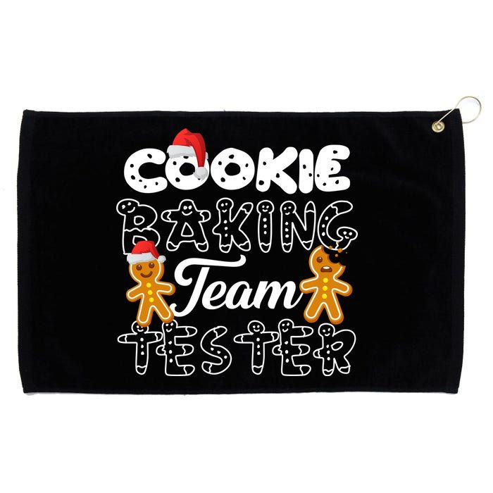 Cookie Baking Team Tester Gingerbread Christmas Grommeted Golf Towel