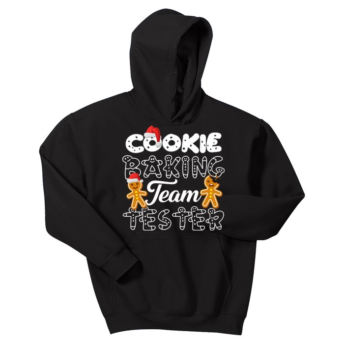 Cookie Baking Team Tester Gingerbread Christmas Kids Hoodie