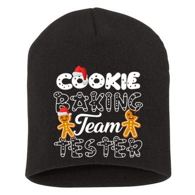 Cookie Baking Team Tester Gingerbread Christmas Short Acrylic Beanie