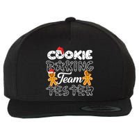 Cookie Baking Team Tester Gingerbread Christmas Wool Snapback Cap