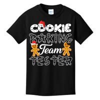 Cookie Baking Team Tester Gingerbread Christmas Kids T-Shirt