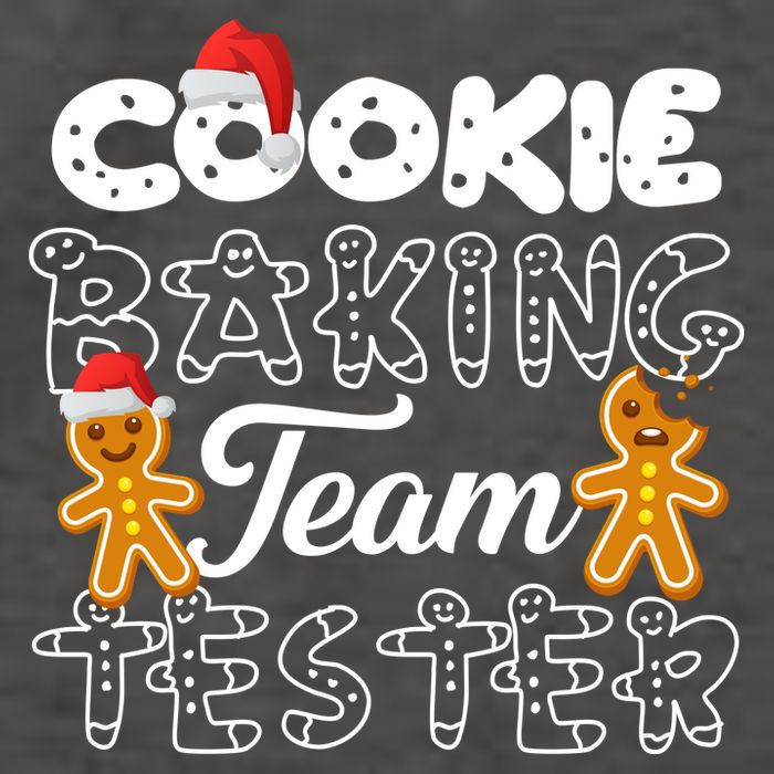 Cookie Baking Team Tester Gingerbread Christmas Vector Backpack