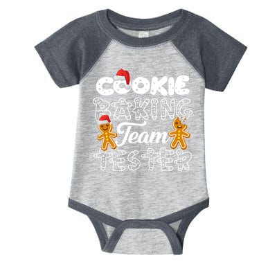 Cookie Baking Team Tester Gingerbread Christmas Infant Baby Jersey Bodysuit