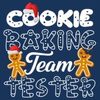 Cookie Baking Team Tester Gingerbread Christmas Infant Baby Jersey Bodysuit