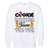 Cookie Baking Team Tester Gingerbread Christmas Garment-Dyed Sweatshirt