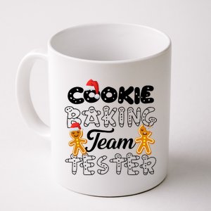 Cookie Baking Team Tester Gingerbread Christmas Coffee Mug