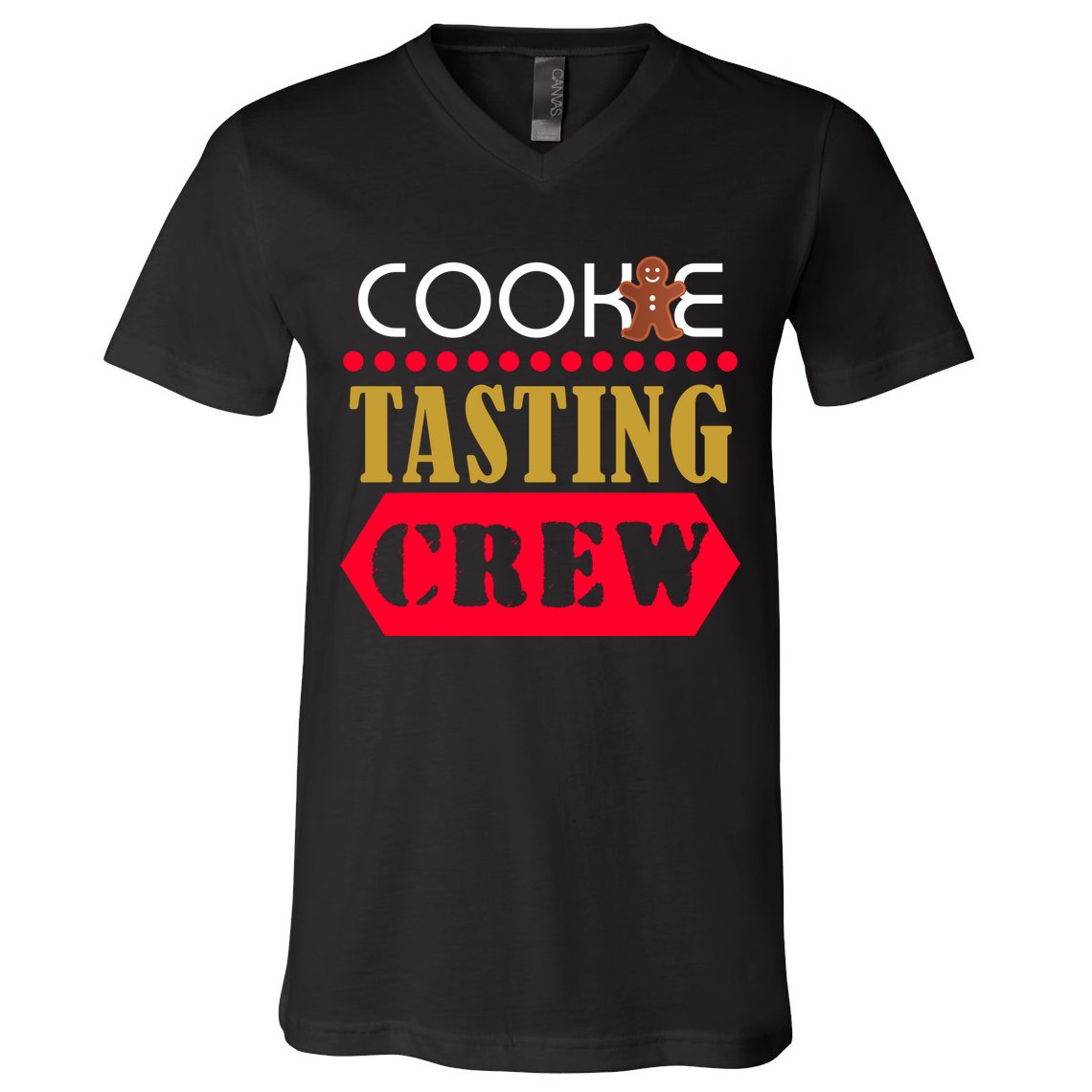 Cookie Tasting Crew V-Neck T-Shirt