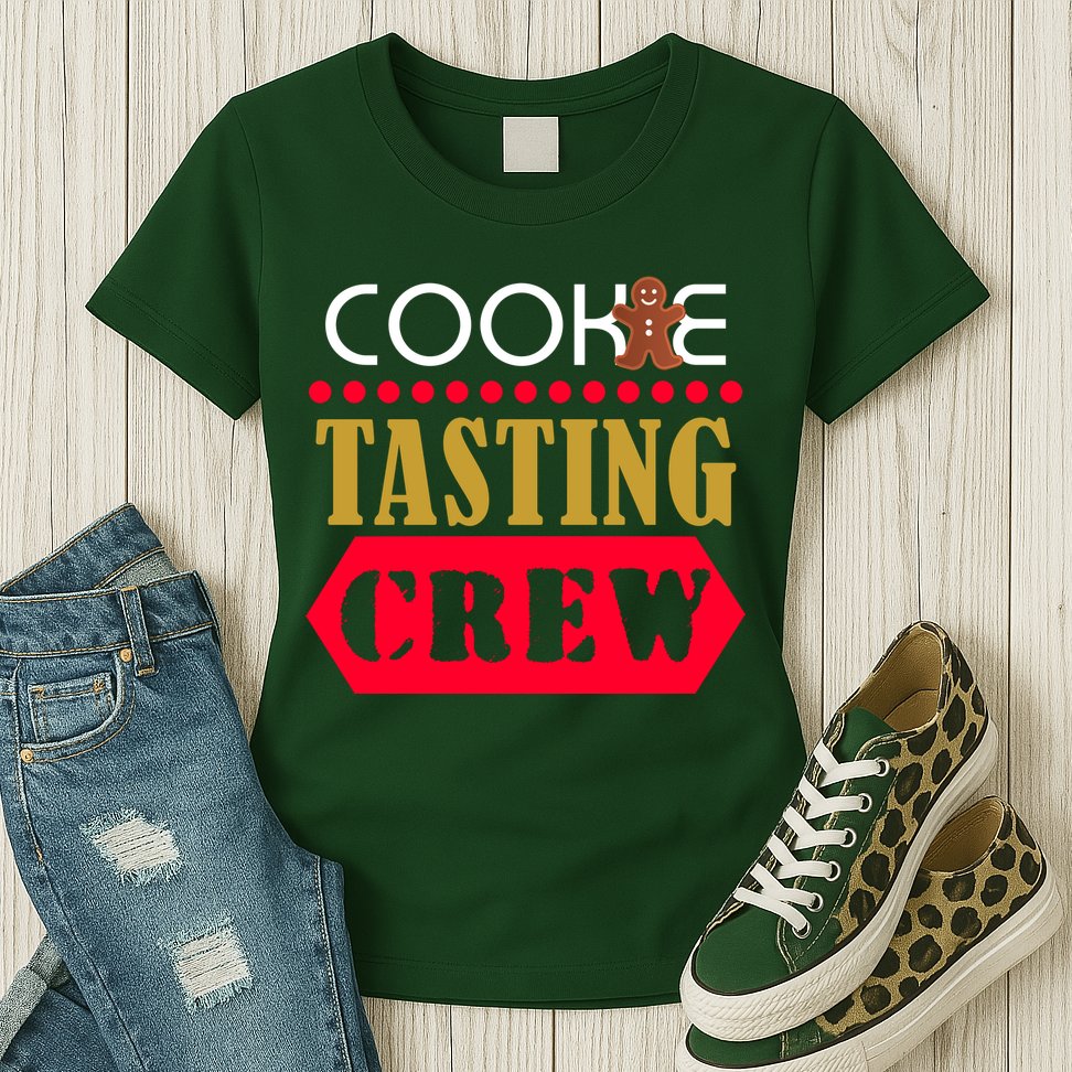 Cookie Tasting Crew Womens T-Shirt
