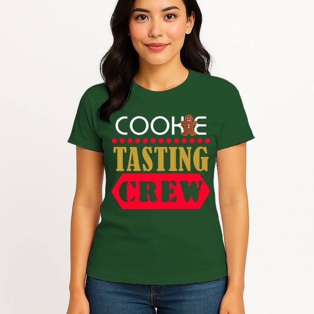 Cookie Tasting Crew Womens T-Shirt