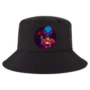 Cool Alien Headset Cool Comfort Performance Bucket Hat