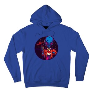 Cool Alien Headset Hoodie