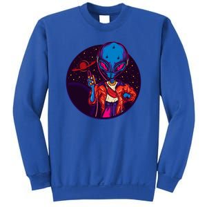 Cool Alien Headset Sweatshirt