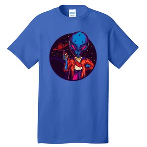 Cool Alien Headset Tall T-Shirt