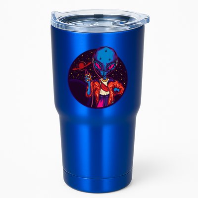Cool Alien Headset Tumbler