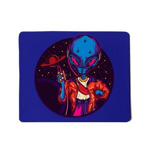 Cool Alien Headset Mousepad