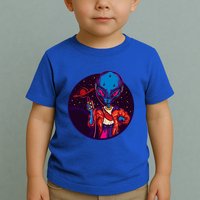 Cool Alien Headset Toddler T-Shirt