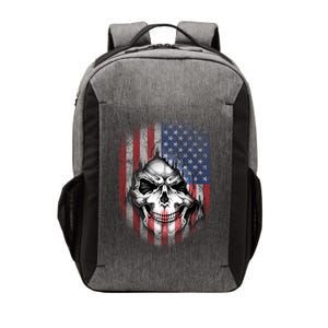 Cool American Flag Skull Graphic Vector Backpack