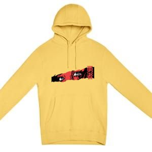 Cool Anime Style Eyes Premium Pullover Hoodie