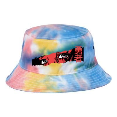 Cool Anime Style Eyes Tie Dye Newport Bucket Hat