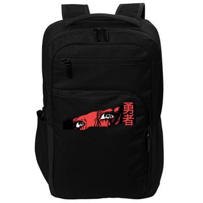 Cool Anime Style Eyes Impact Tech Backpack