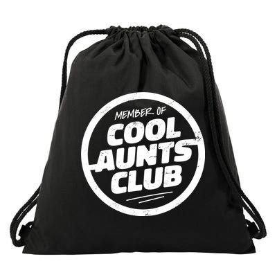 Cool Aunts Club Drawstring Bag