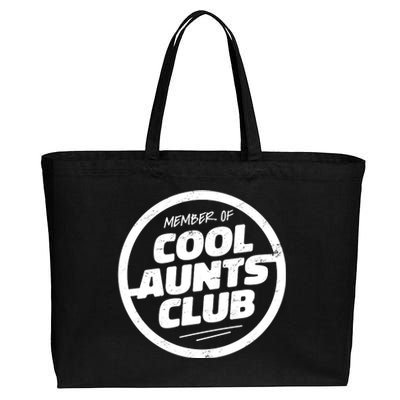 Cool Aunts Club Cotton Canvas Jumbo Tote