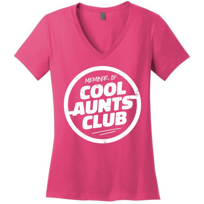 Cool Aunts Club Women's V-Neck T-Shirt