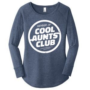 Cool Aunts Club Women's Perfect Tri Tunic Long Sleeve Shirt