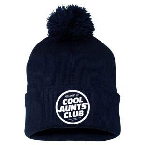 Cool Aunts Club Pom Pom 12in Knit Beanie