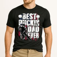 Cool Best Puckin Dad Ever Hockey Dad Cooling Performance Crew T-Shirt
