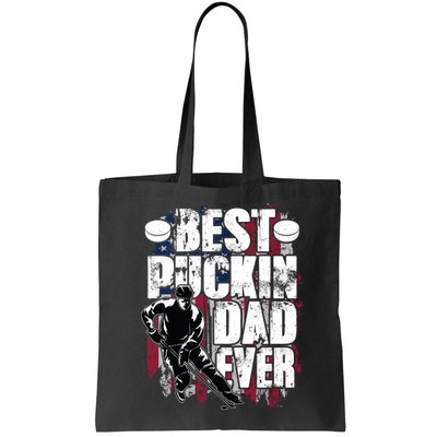 Cool Best Puckin Dad Ever Hockey Dad Bag