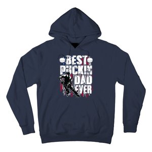 Cool Best Puckin Dad Ever Hockey Dad Hoodie